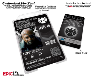 Agents of SHIELD Post Avengers Endgame Cosplay Agent ID Badge - [Movie / TV Characters]