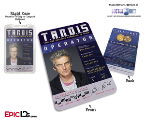 TARDIS 'Doctor Who' Operator License - (12) The Twelfth Doctor