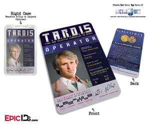 TARDIS 'Doctor Who' Operator License - (05) The Fifth Doctor