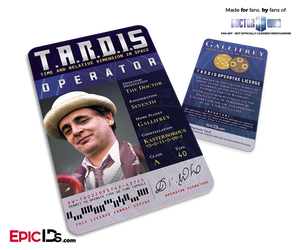 TARDIS 'Doctor Who' Operator License - (07) The Seventh Doctor