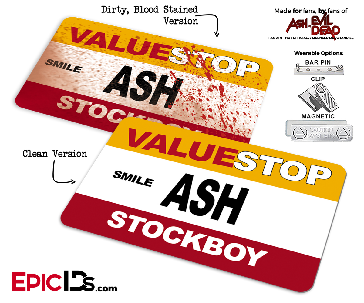 ValueStop 'Ash vs Evil Dead' Cosplay Replica Name Badge - Ash
