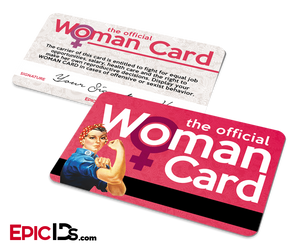 The Official Woman Card