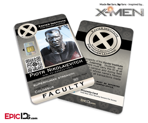 Xavier Institute For Higher Learning 'X-Men' Faculty ID Card - Piotr Nikolaievitch / Colossus