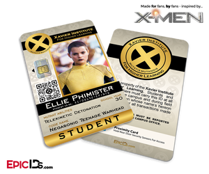 Xavier Institute For Higher Learning 'X-Men' Student ID Card - Ellie Phimister / Negasonic Teenage Warhead