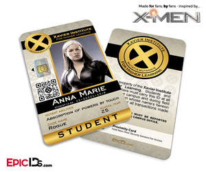 Xavier Institute For Higher Learning 'X-Men' Student ID Card - Anna Marie / Rogue