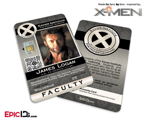 Xavier Institute For Higher Learning 'X-Men' Faculty ID Card - James Logan / Wolverine