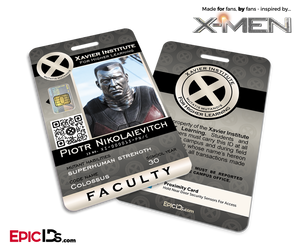 Xavier Institute For Higher Learning 'X-Men' Faculty ID Card - Piotr Nikolaievitch / Colossus