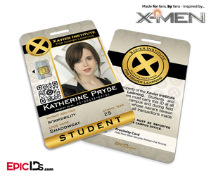 Xavier Institute For Higher Learning 'X-Men' Student ID Card - Katherine Pryde / ShadowCat